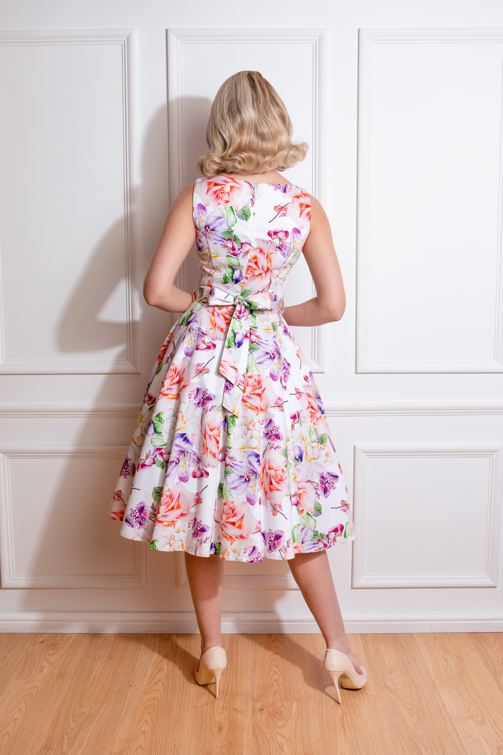 Harper Floral Swing Dress